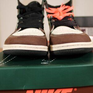 Used Air Jordan 1 Retro High OG Crafted Size 11Black/Archaeo Brown
